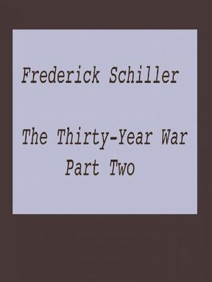 cover image of The Thirty-Year War Part Two